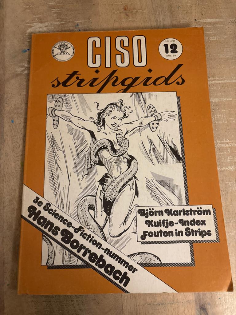 CISO Stripgids 12 - Science-fiction nummer, Eén stripboek, Ophalen of Verzenden, Gelezen