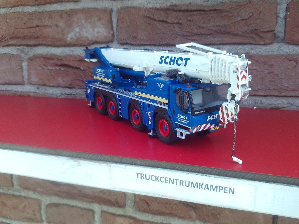 WSI  Liebherr  LTM  1090-4.2  van  Schot., Ophalen of Verzenden, Nieuw, Hijskraan, Tractor of Landbouw, Wsi