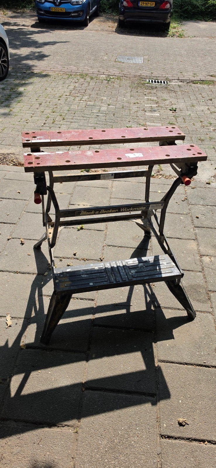 Black&Decker Workmate werkbank / schraag, inklapbaar, Ophalen of Verzenden, Gebruikt, 70 tot 120 cm, Bankschroef
