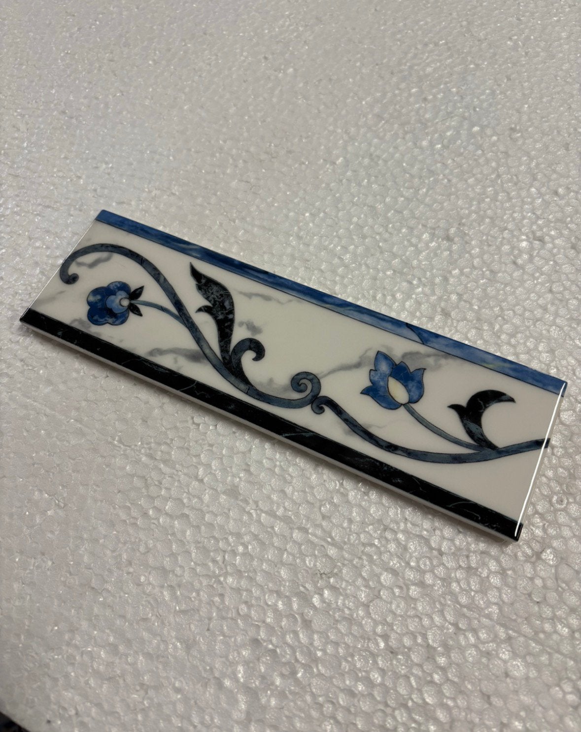 Villeroy & Boch decor tegel, Ophalen