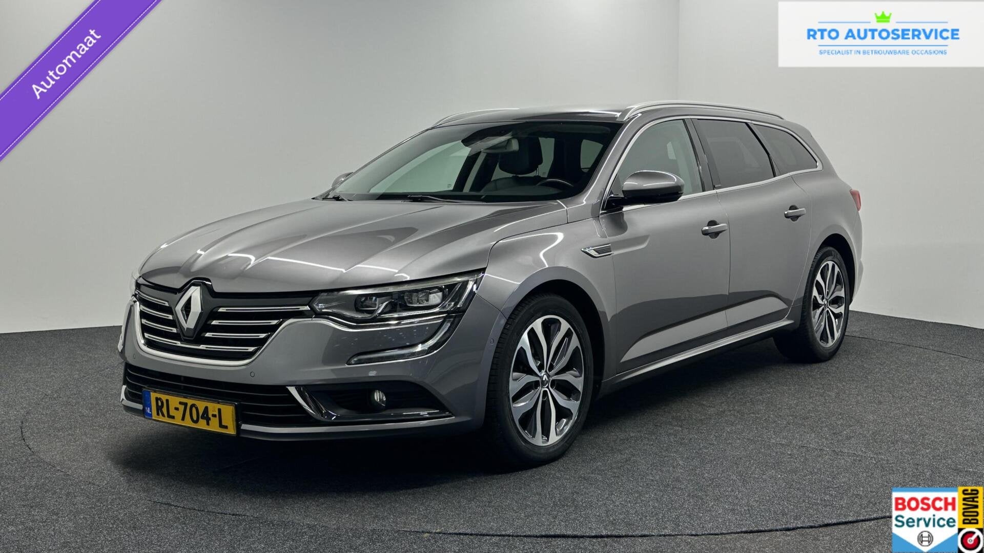 Renault Talisman Estate 1.6 TCe Intens NAVI TREKHAAK CAMERA, Auto's, 1618 cc, Gebruikt, 4 cilinders, Leder en Stof
