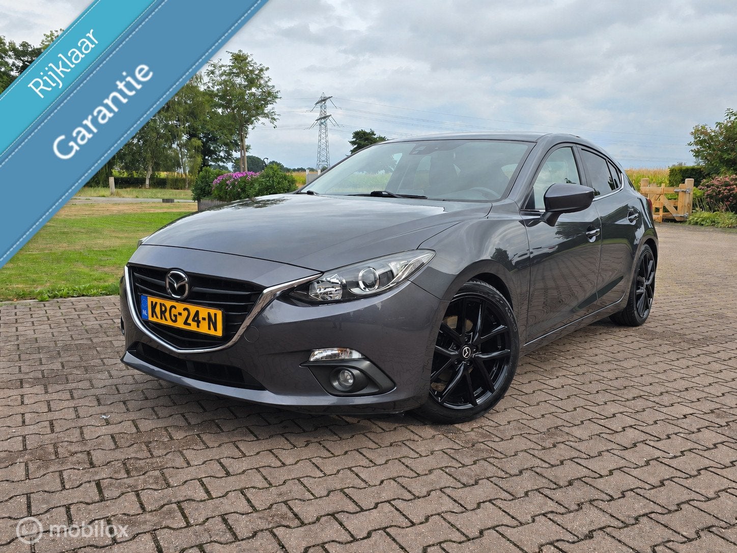 Mazda 3 2.0 TS 120PK/NAVI/CLIMA/PDC/18 INCH, Auto's, Voorwielaandrijving, 1998 cc, Stof, Gebruikt