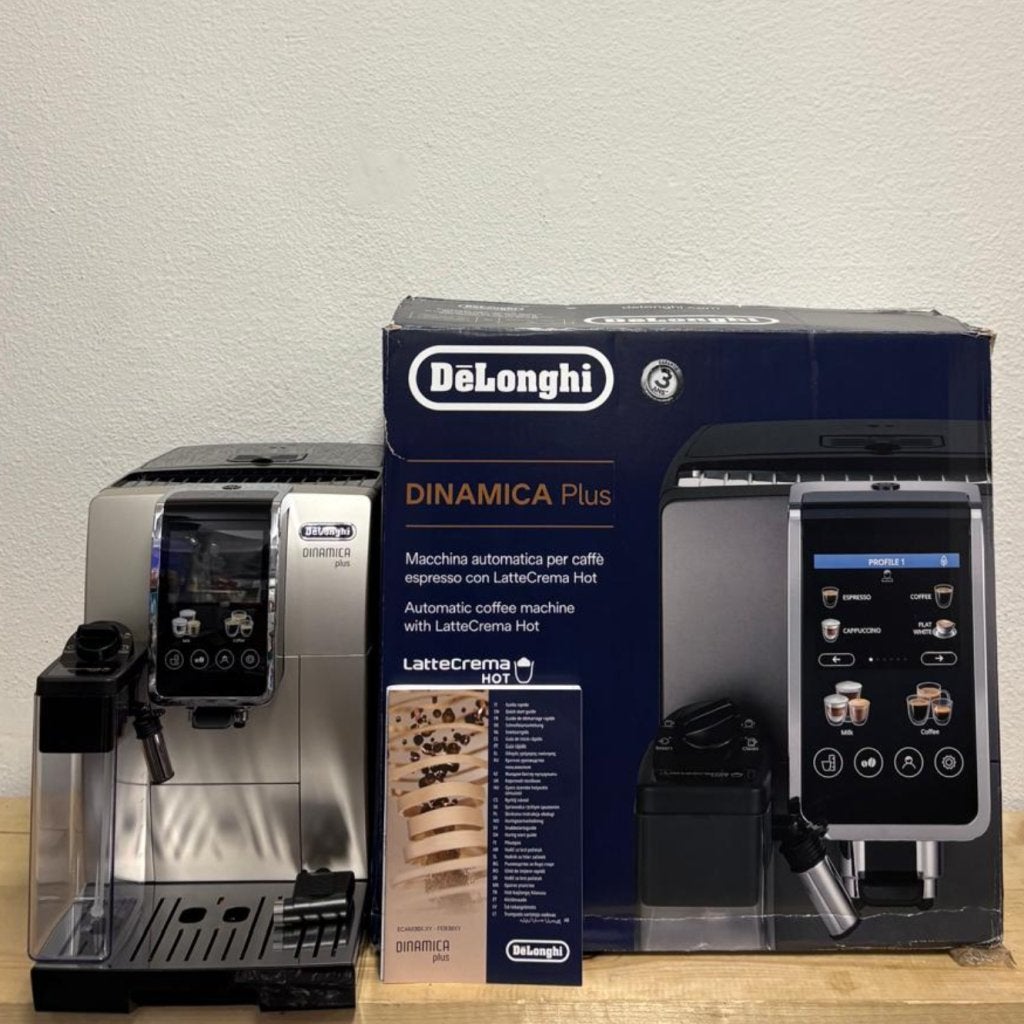 Foto 2 van Delonghi Dinamica Plus ECAM380.85.SB Koffiemachine - Show