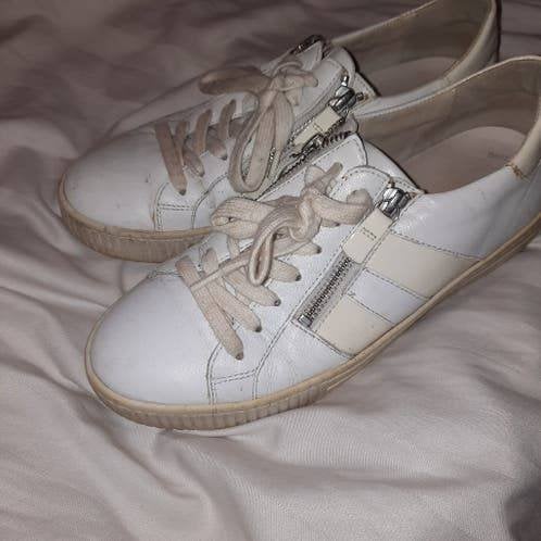Gabor gympen 6 maat 39 wit, Verzenden, Wit, Sneakers of Gympen, Zo goed als nieuw