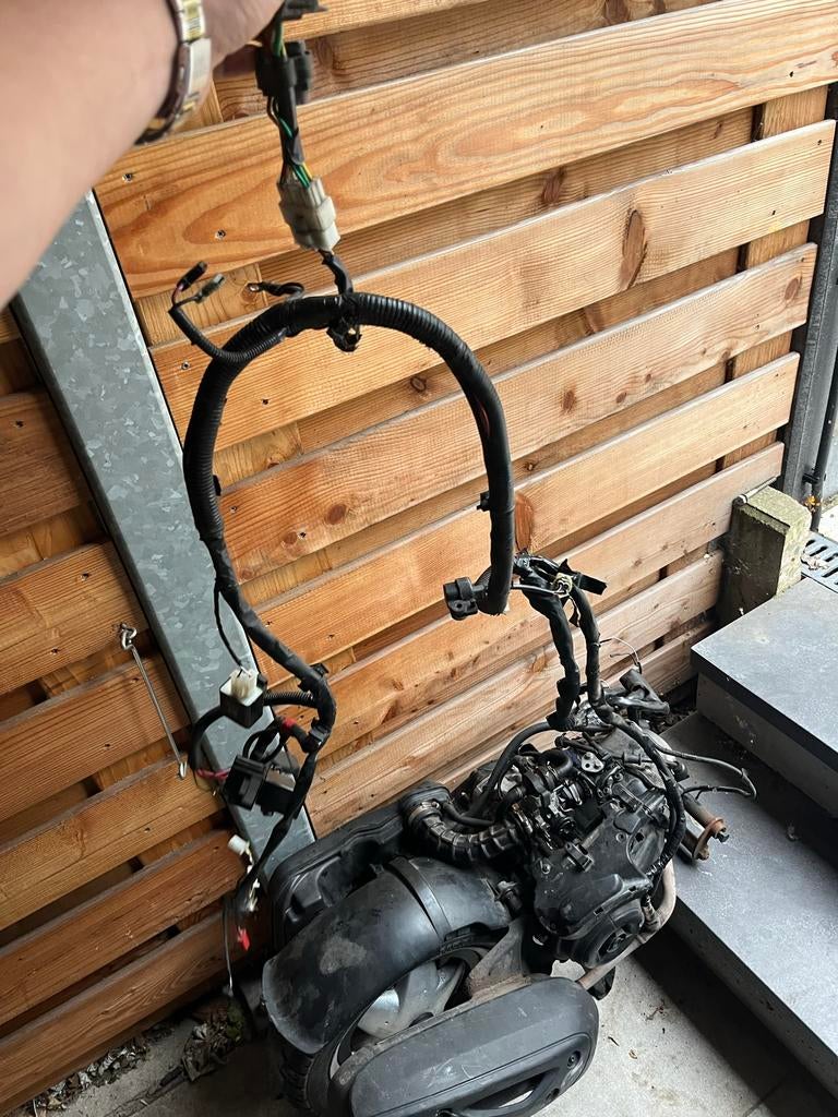 80cc Malossi blok voor Piaggio Zip iGET Euro 4 met kabelboom, Ophalen of Verzenden, Gebruikt, Blok, Piaggio