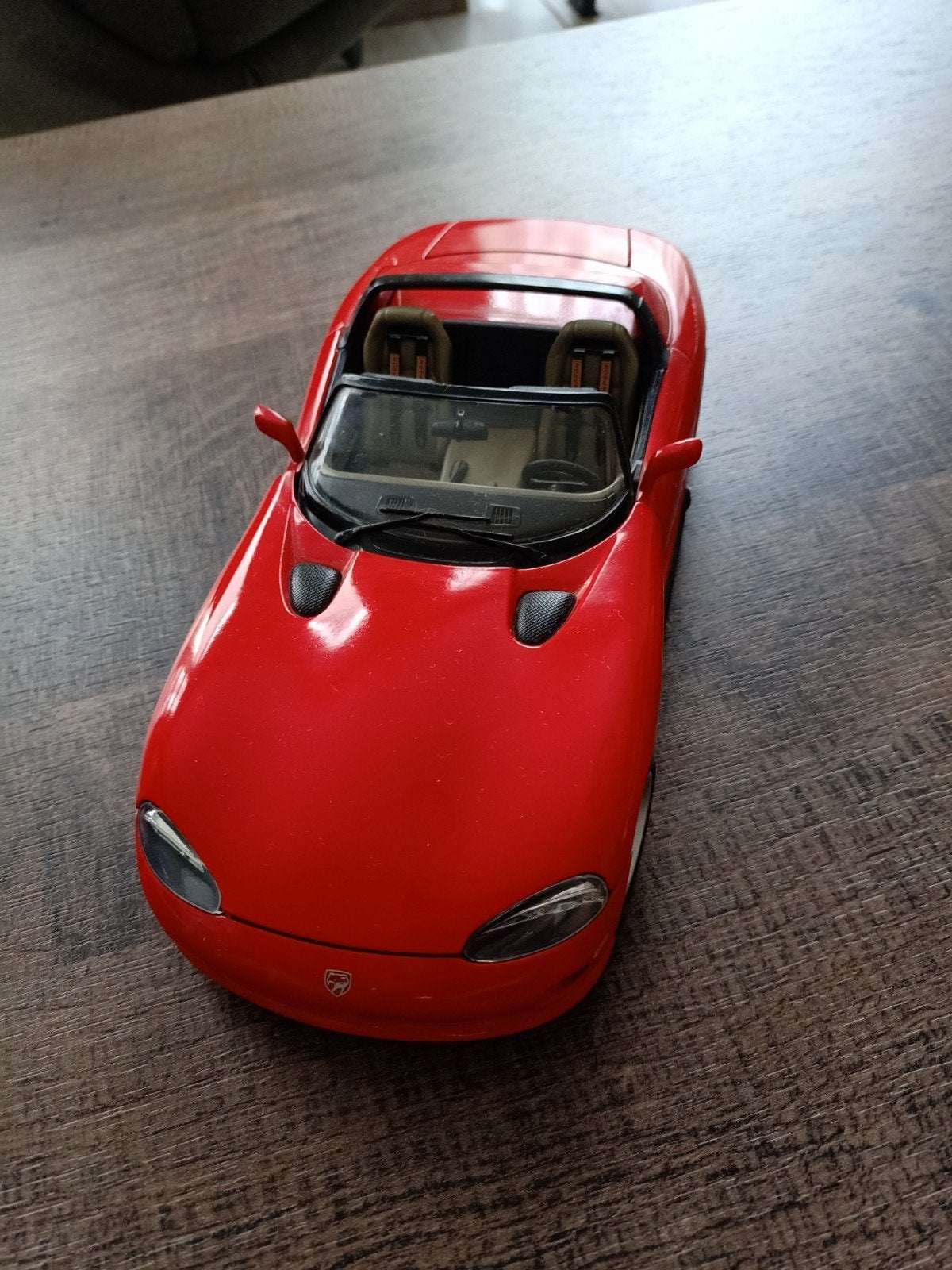 Rode Dodge Viper SRT-10, Ophalen, Zo goed als nieuw, Auto, Bburago