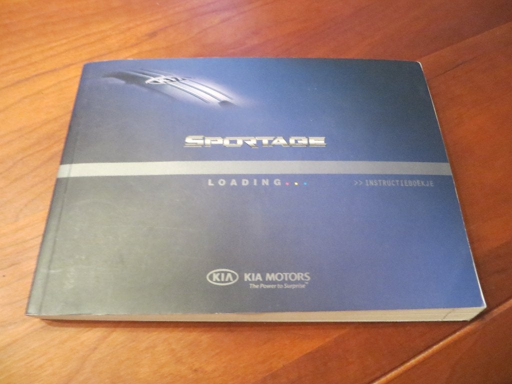 Instructieboek Kia Sportage 2006 incl. audio, zeer mooi!, Auto diversen, Handleidingen en Instructieboekjes, Ophalen of Verzenden