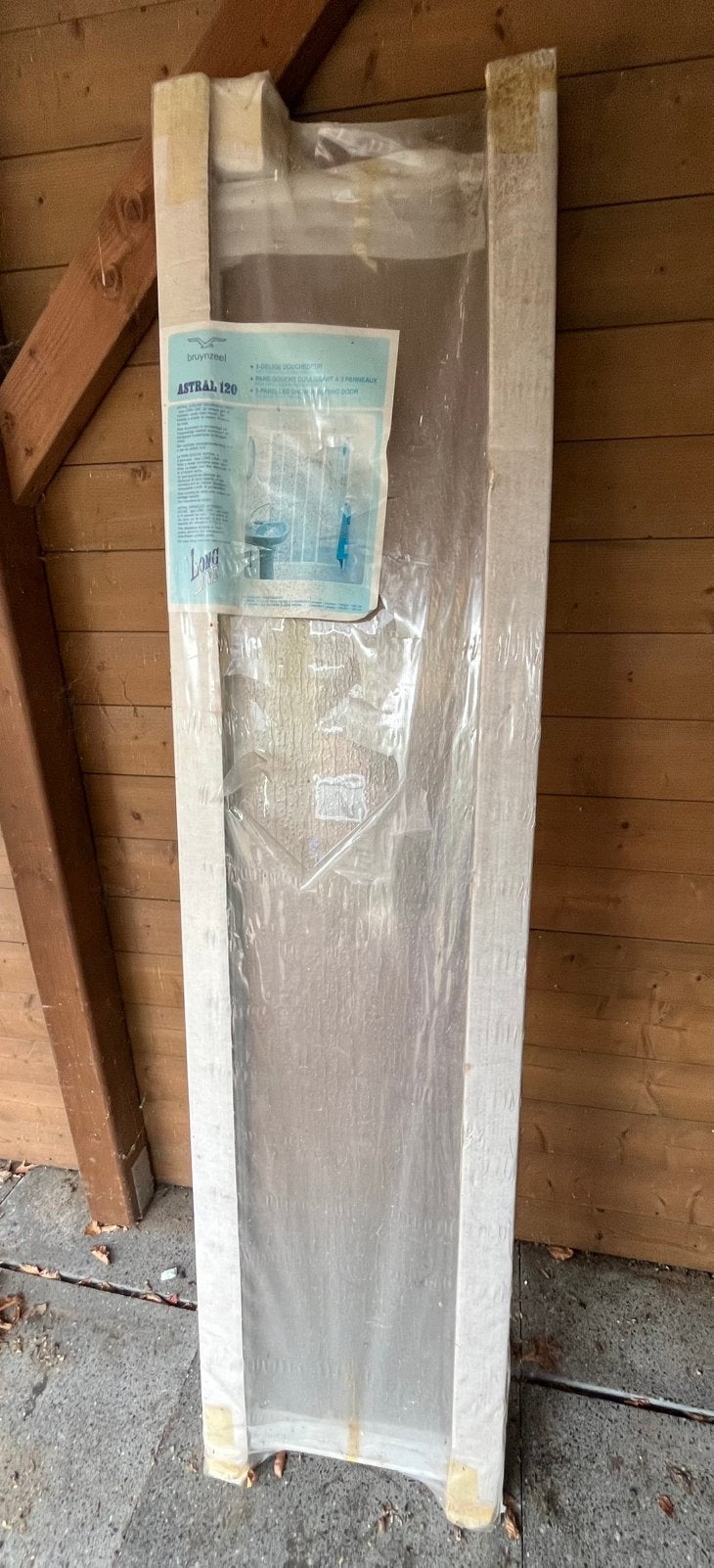3 delig douchedeur niet gebruikt, 100 tot 150 cm, Overige typen, Ophalen of Verzenden, Zo goed als nieuw