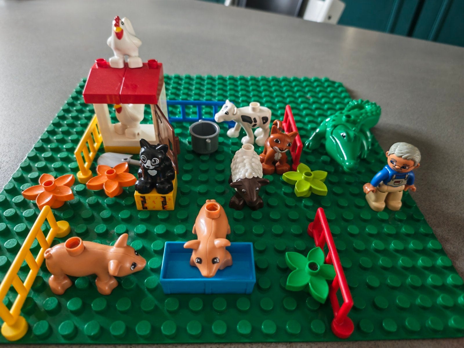 Diverse LEGO Duplo sets en losse een tas vol blokken, Ophalen, Gebruikt, Overige merken