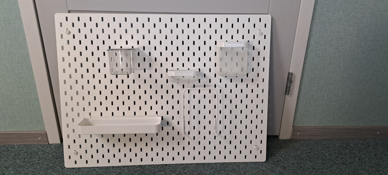 IKEA Skadis Pegboard met accessoires, Ophalen of Verzenden, Gebruikt