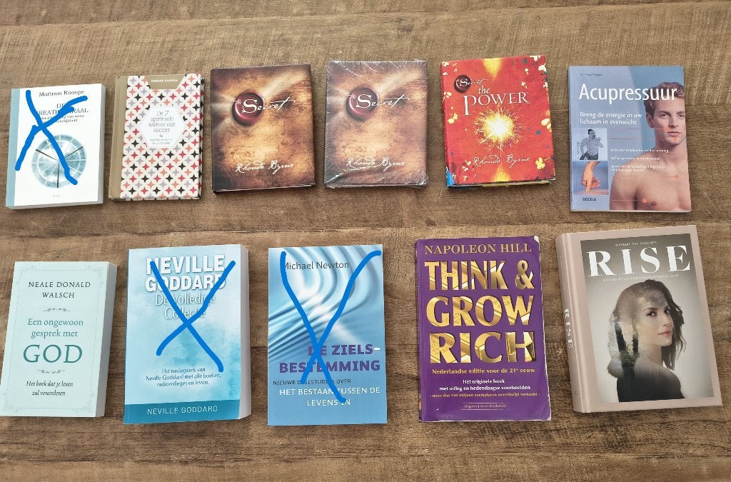 Boeken over manifesteren ed, Achtergrond en Informatie, Spiritualiteit algemeen, Rhonda Byrne, Napoleon Hill, Neale Donald Walsch, Michael Newton