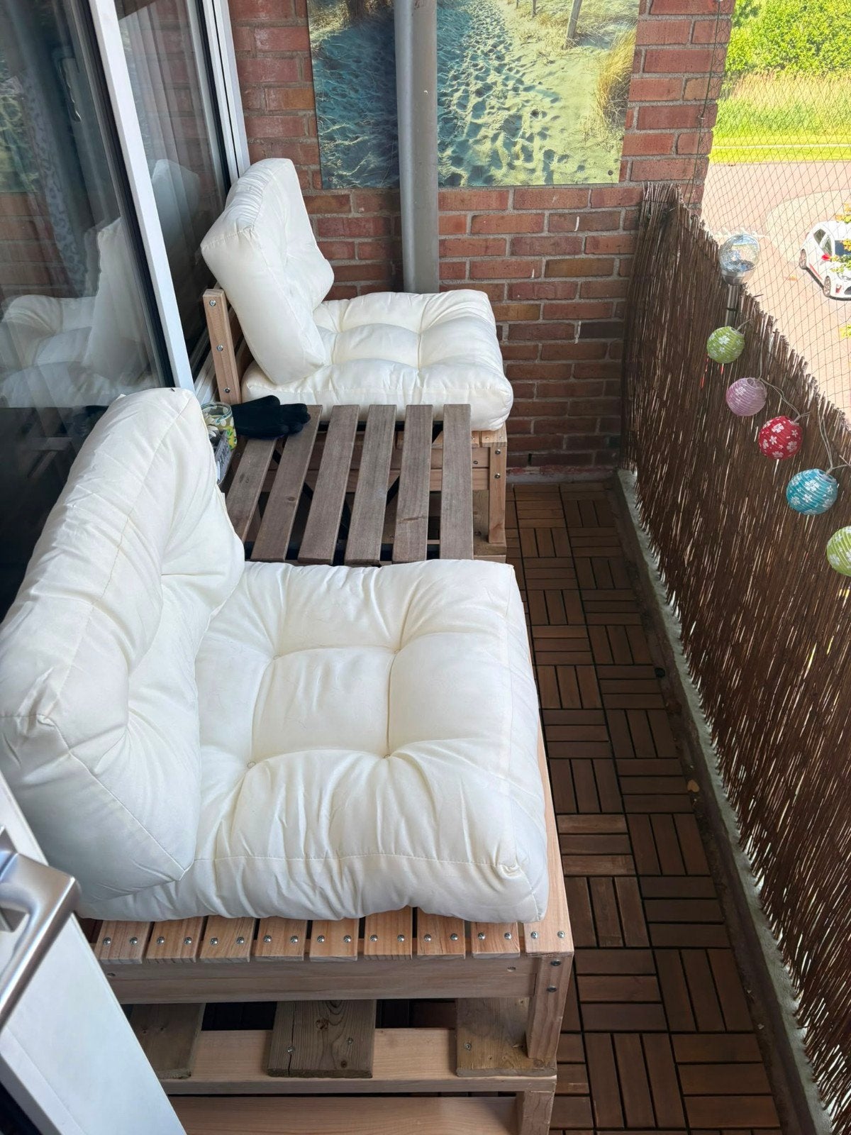 VidaXL tuinset, Overige materialen, Zo goed als nieuw, Stoel, Tuinset