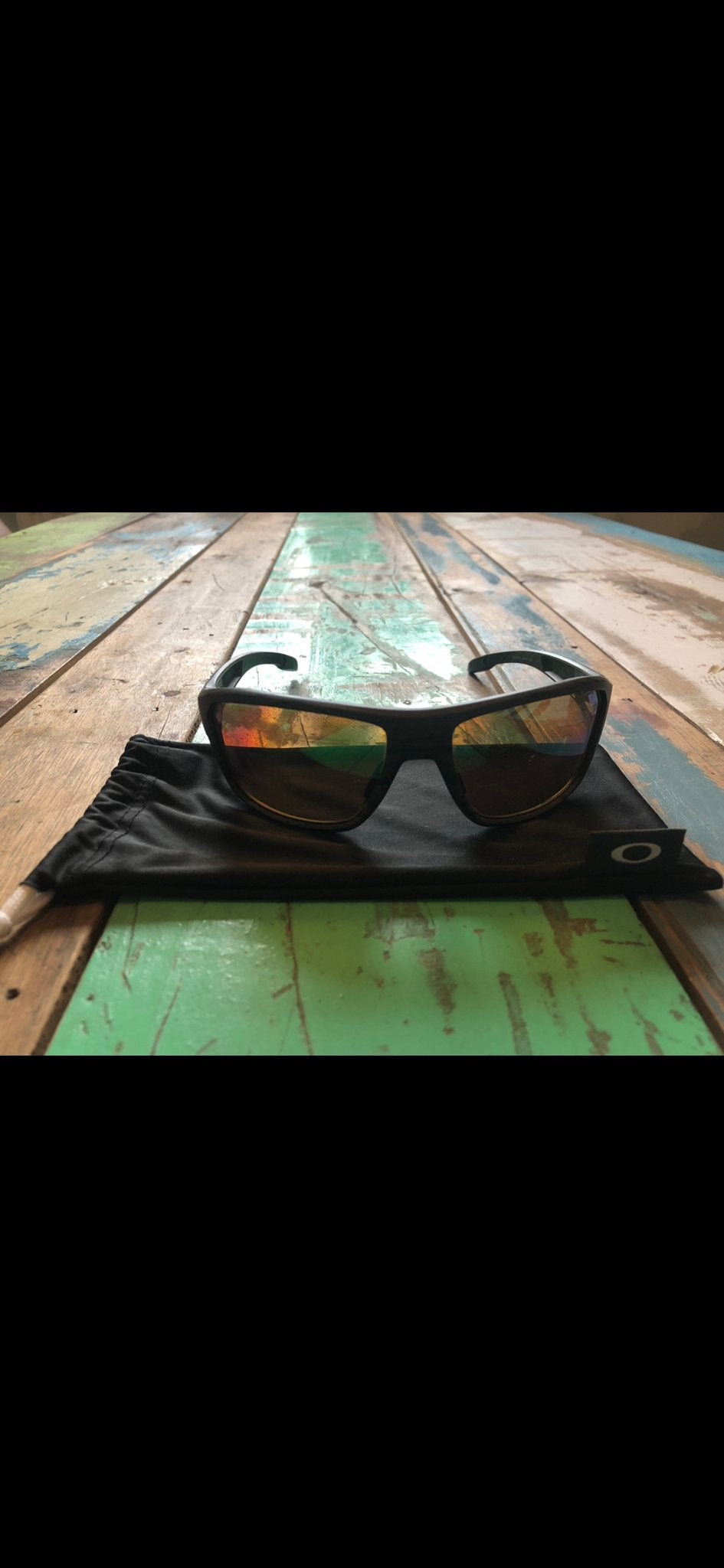Oakley Zonnebril - Zo goed als nieuw, Ophalen, Zonnebril, Zwart, Zo goed als nieuw
