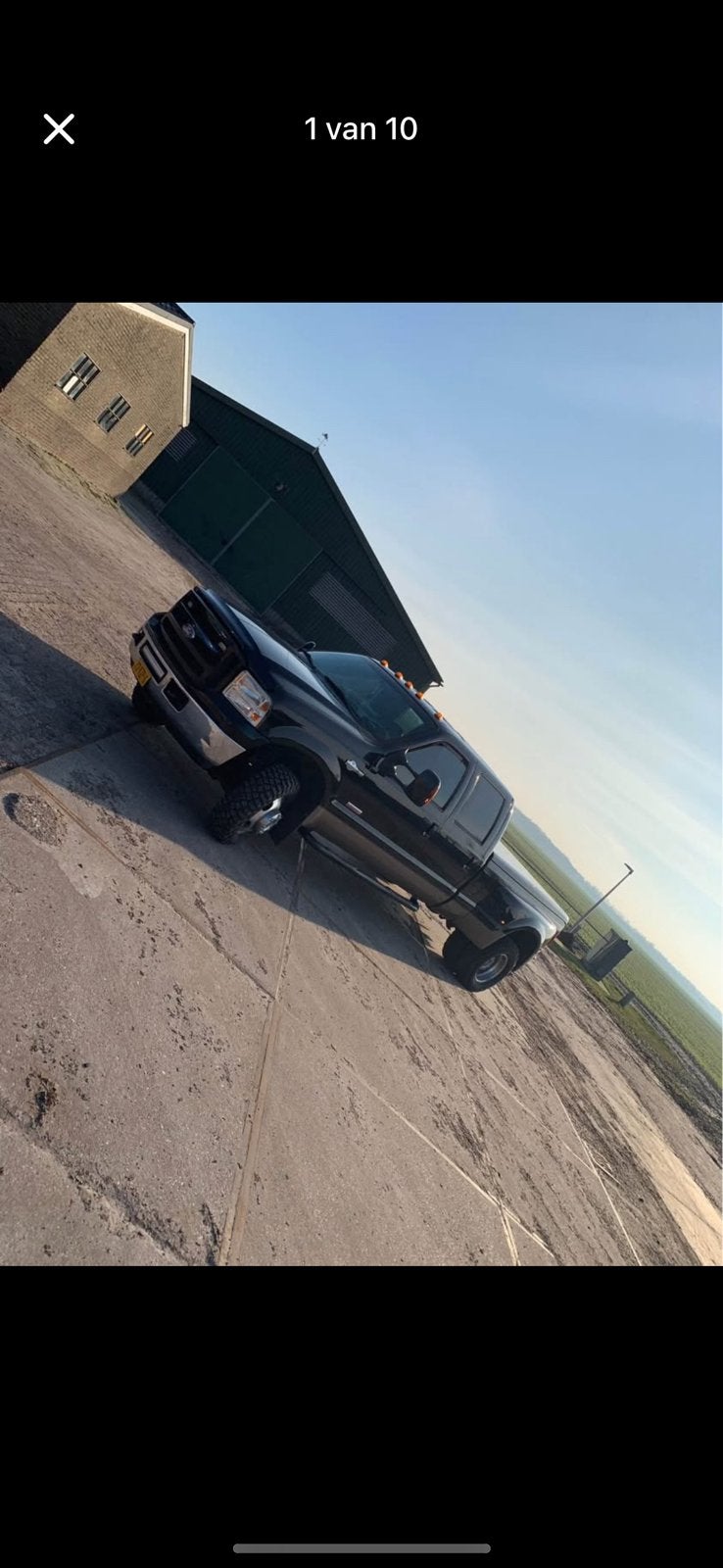 Ford f350 dually, Auto's, Bestelauto's, Particulier, Ford, Diesel, Automaat, Geïmporteerd, Zwart, Overige kleuren, Leder, Ophalen
