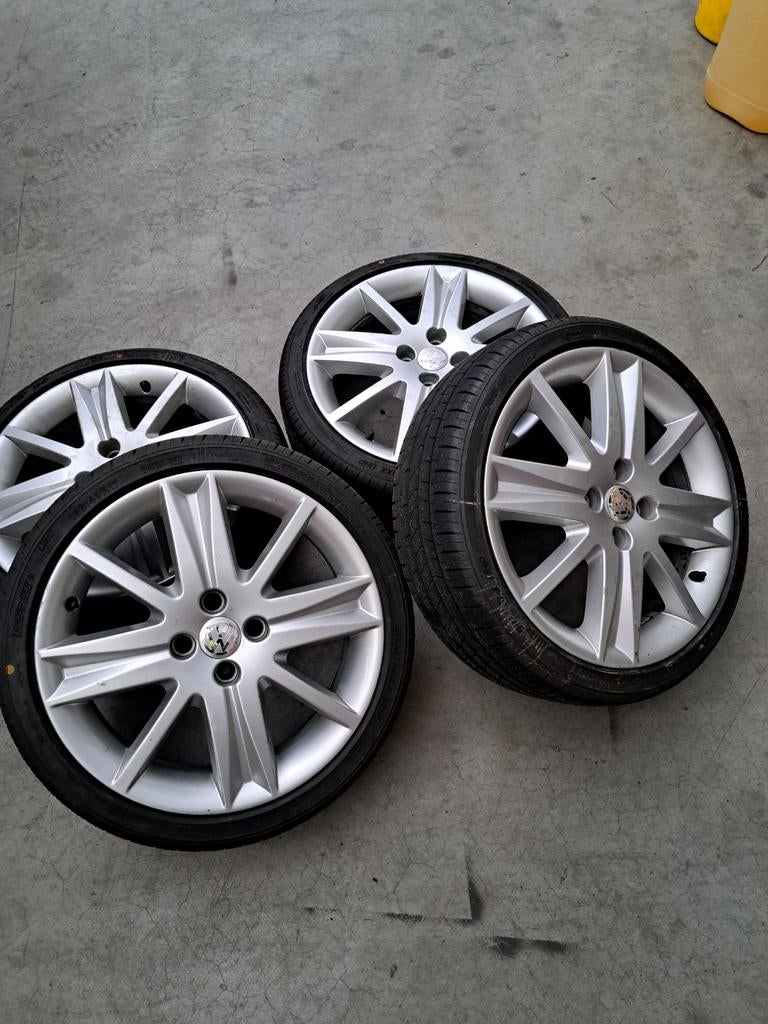 17 INCH 4X100 NERVASPORT VELGEN, Stof, 74 pk, Cabriolet, Origineel Nederlands