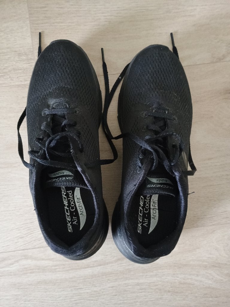 Sketchers Arch Fit maat 40 damesschoen, Ophalen, Zwart, Sneakers of Gympen, Zo goed als nieuw
