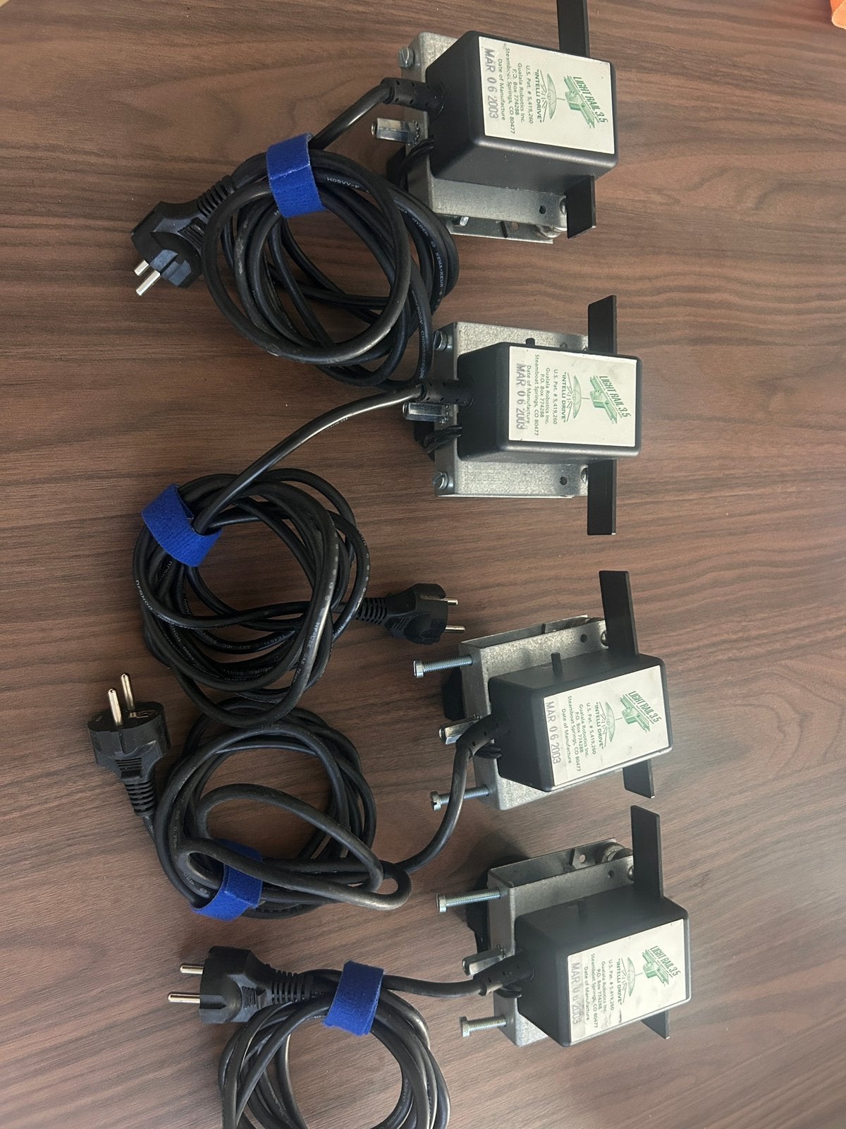 4x Light Rail 3.5 IntelliDrive Kweeklamp Motor nieuw, Ophalen, Zo goed als nieuw