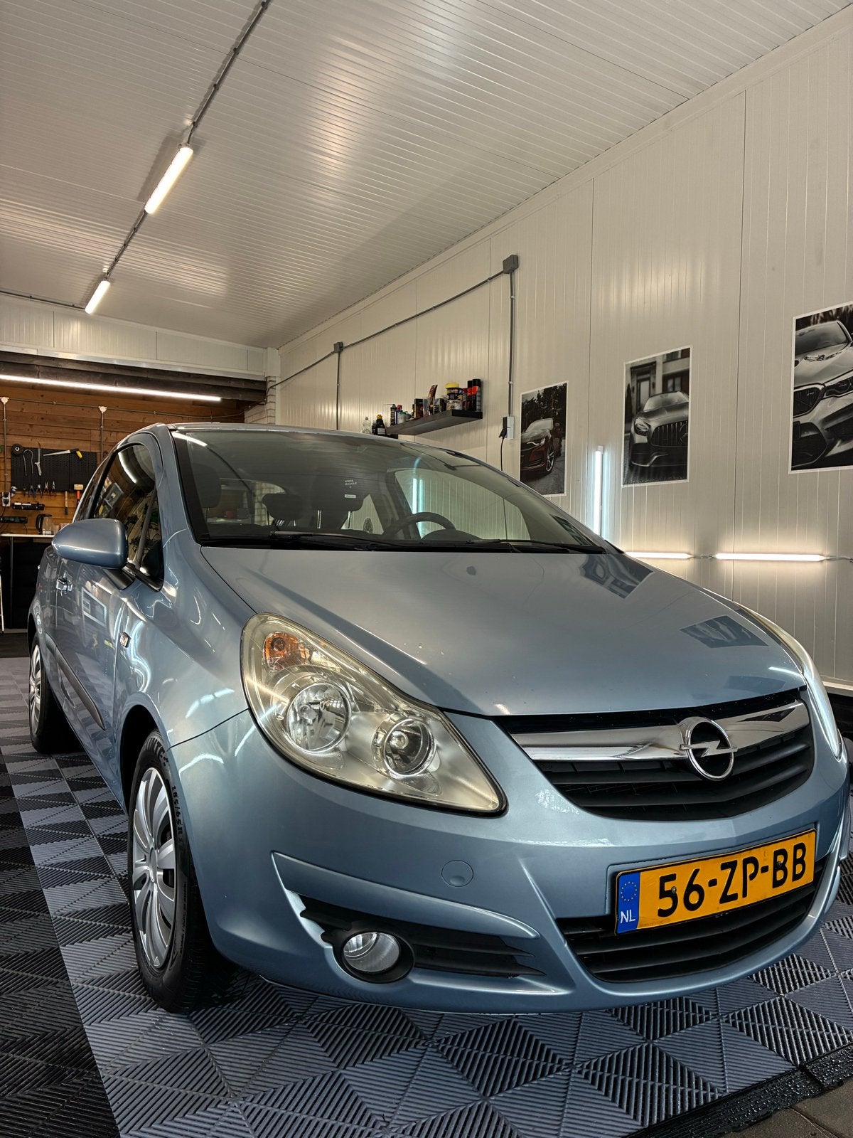Opel Corsa 1.2 16V 3D WR 2008 Blauw, Auto's, Opel, Bedrijf, Corsa, Benzine, B, Hatchback, Handgeschakeld, Origineel Nederlands