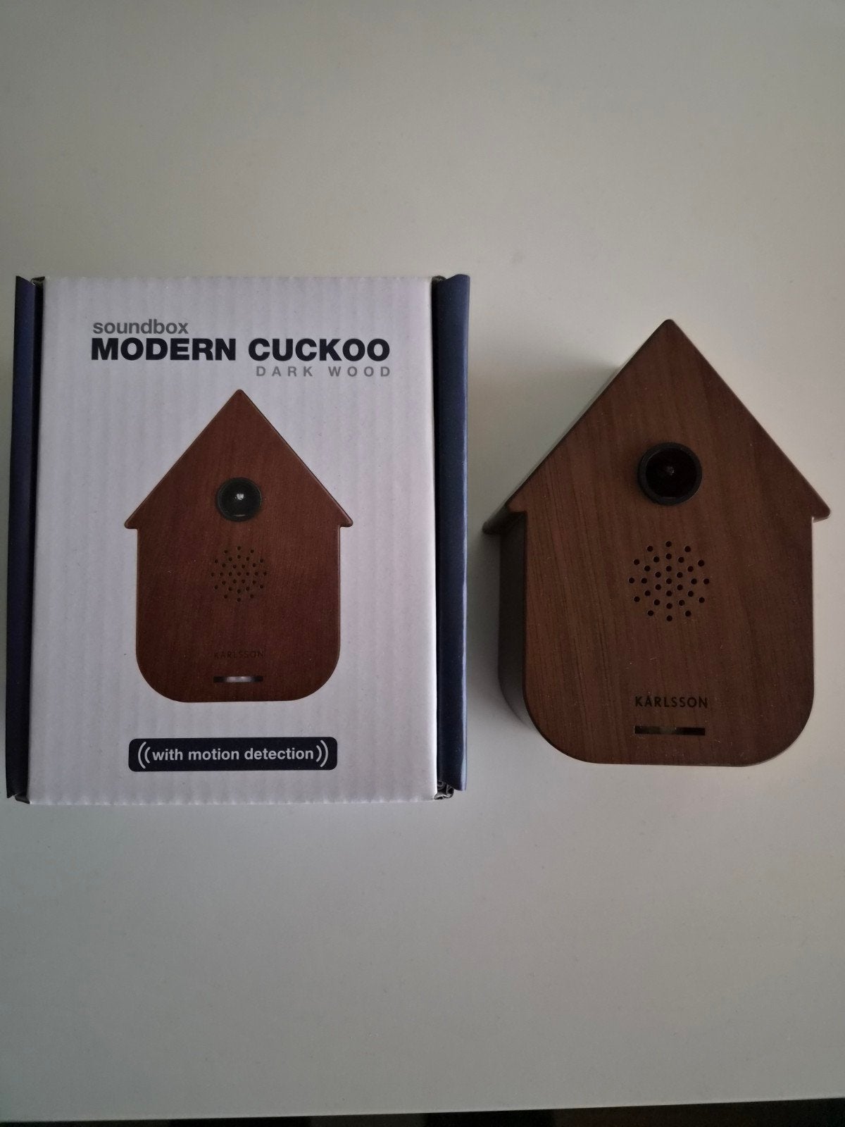 Karlsson Soundbox Modern Cuckoo - Donker Hout, Bruin, Overige typen, Nieuw, Ophalen of Verzenden