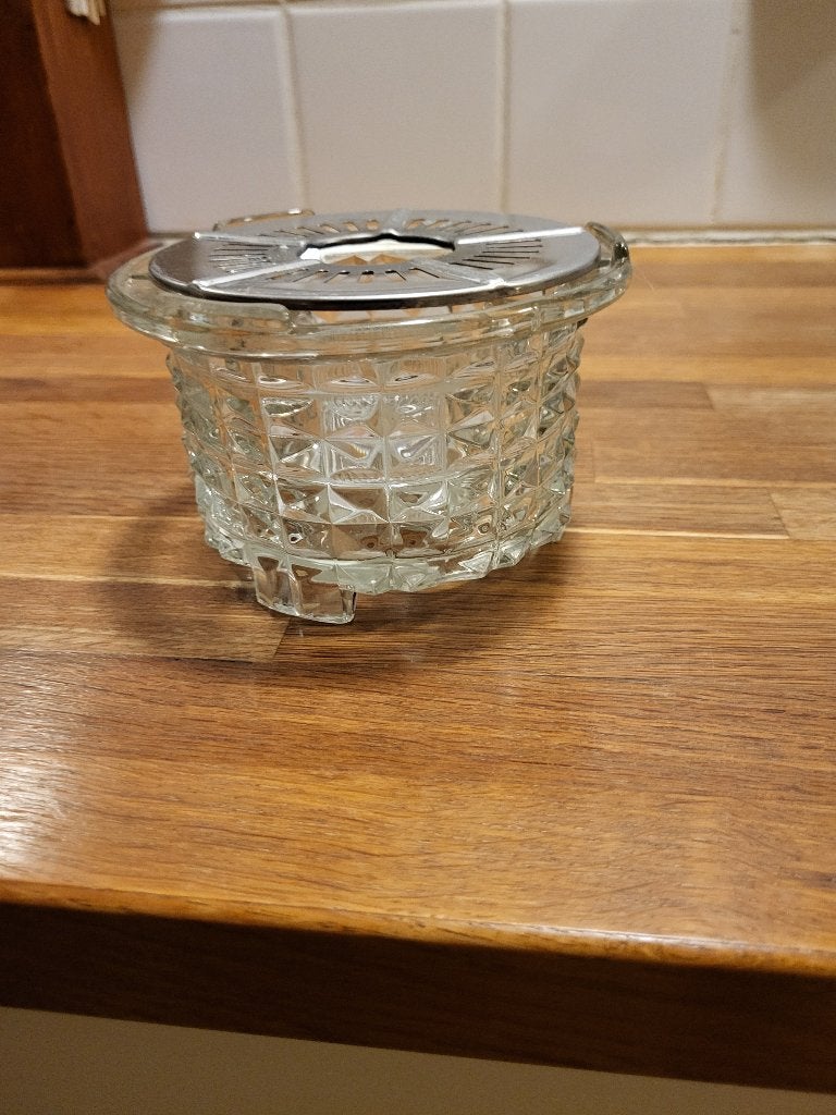 vintage waxinelichtje, Ophalen of Verzenden