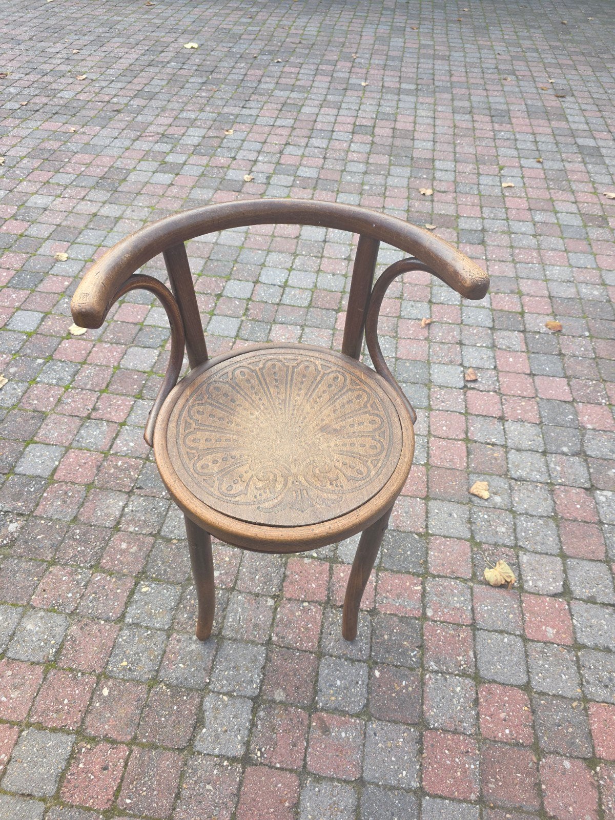 thonet style stoel, Ophalen