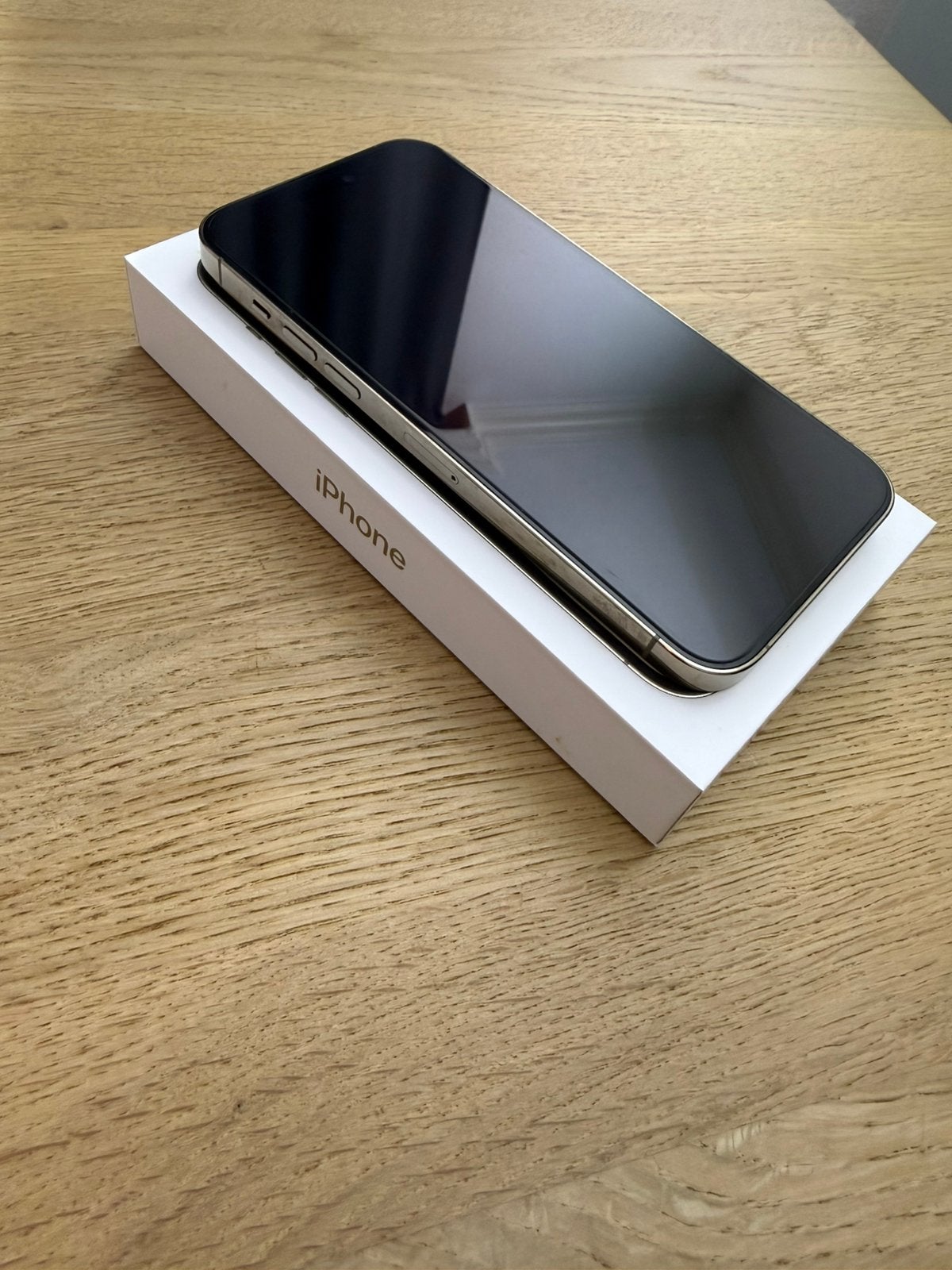 Iphone 14pro max 256gb gold, Zo goed als nieuw, Goud, IPhone 14 Pro Max, Ophalen