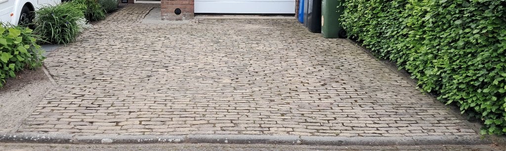 Gebakken klinkers 35m2, Ophalen, Gebruikt, 10 m² of meer, Klinkers