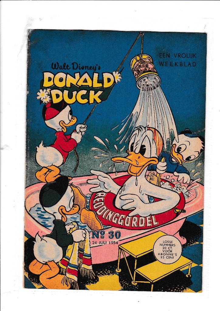 Donald Duck 1954 - No. 30, Eén stripboek, Verzenden, Gelezen