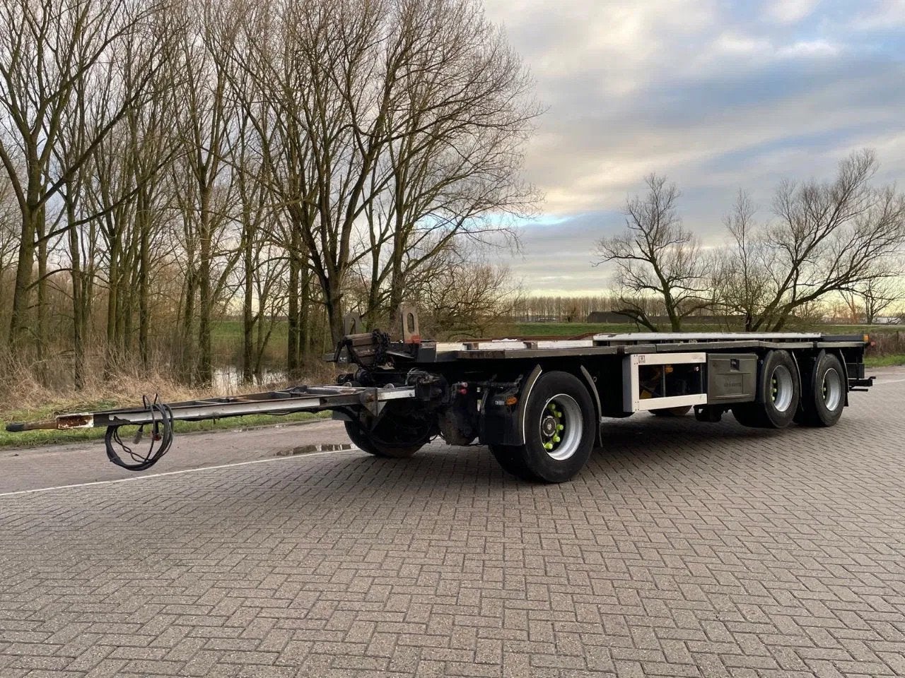GS Meppel 3 asser container | portaal bakken | APK | overzet, Auto's, Overige brandstoffen, Origineel Nederlands, Aanhangers en Opleggers