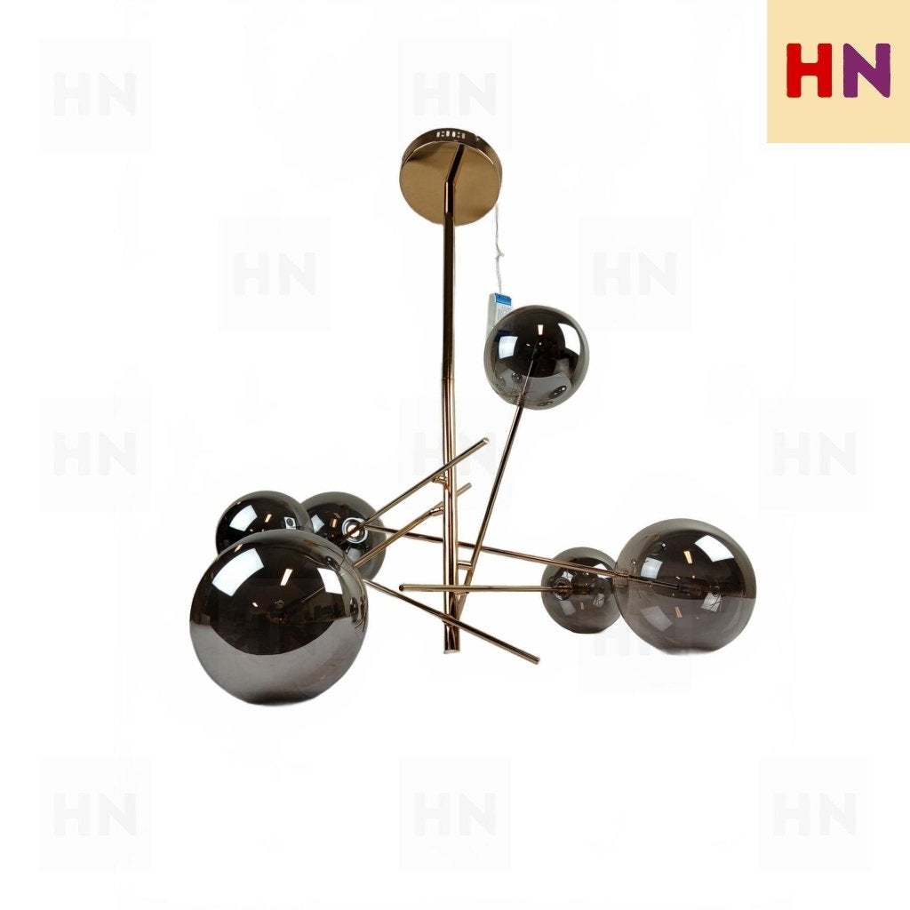 Lucide Design Hanglamp – Goud met Rookglas, Glas, Ophalen of Verzenden, Modern, Nederland@lucide.com