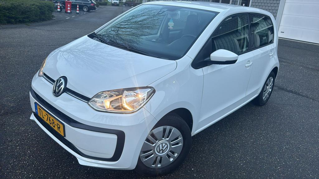 Volkswagen up! 1.0 44KW 3-DRS 2018 Wit, Auto's, Voorwielaandrijving, Up!, 4 stoelen, Wit