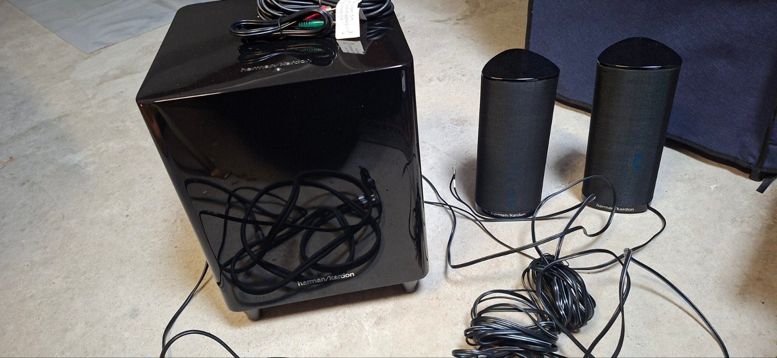 subwoofer plus boxen, Ophalen, Gebruikt, Subwoofer, Overige merken