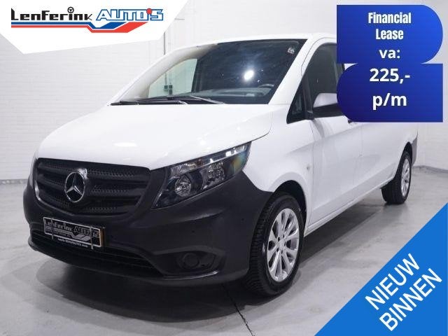 Mercedes-Benz Vito 111 CDI 114 pk Extra Lang L3 Navi, Marge, Auto's, Voorwielaandrijving, Gebruikt, 4 cilinders, Wit