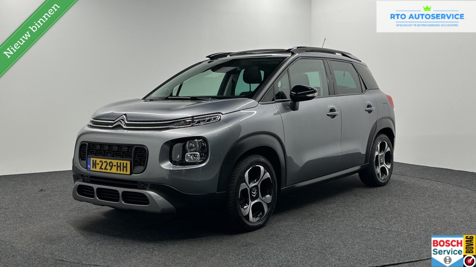 Citroen C3 Aircross 1.2 PureTech S&S Business PANO NAVI TREK, Auto's, Gebruikt, Euro 6, 1199 cc, Met garantie (alle)