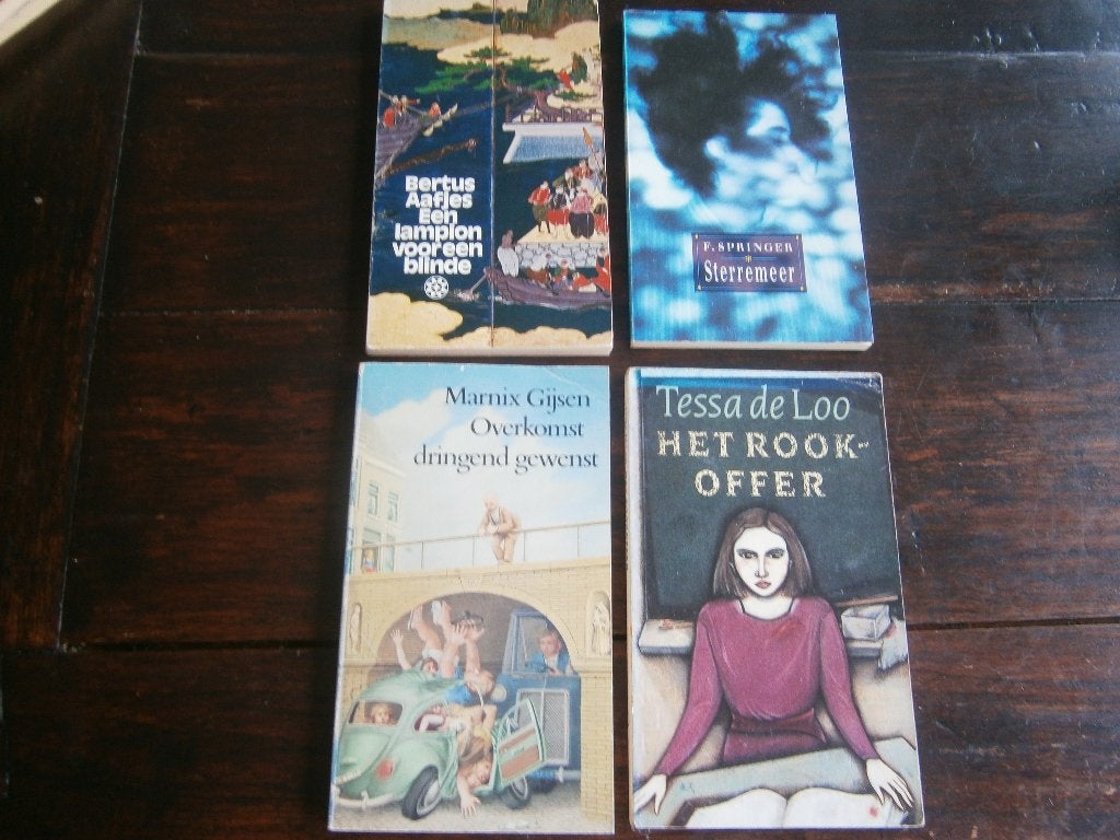 4 boeken week geschenken 1973-1978-1987-1990, Ophalen of Verzenden, Gelezen, Diverse auteurs