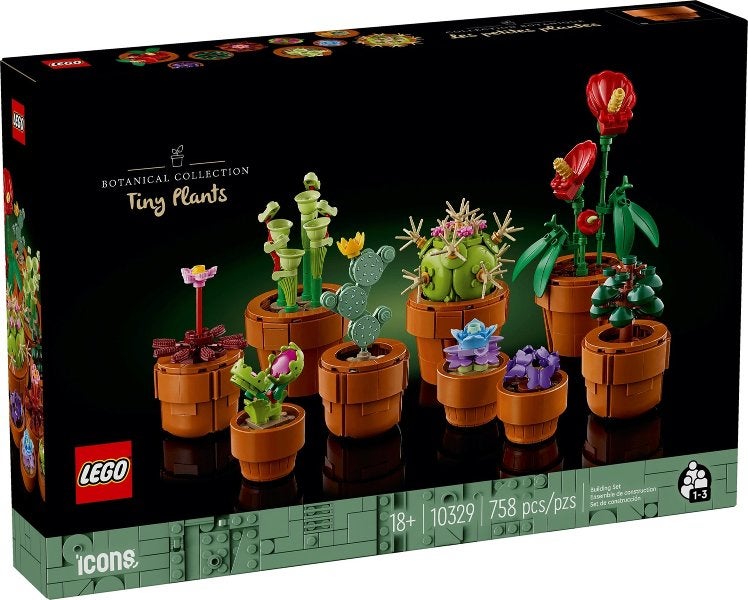 Lego | Bloemenreeks | Miniplantjes | 10329, Lego, Overige thema's, Lego, Nieuw