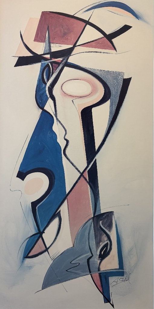 Alfred Gockel – Ready for Lift Off (groot en kleurrijk werk), Ophalen