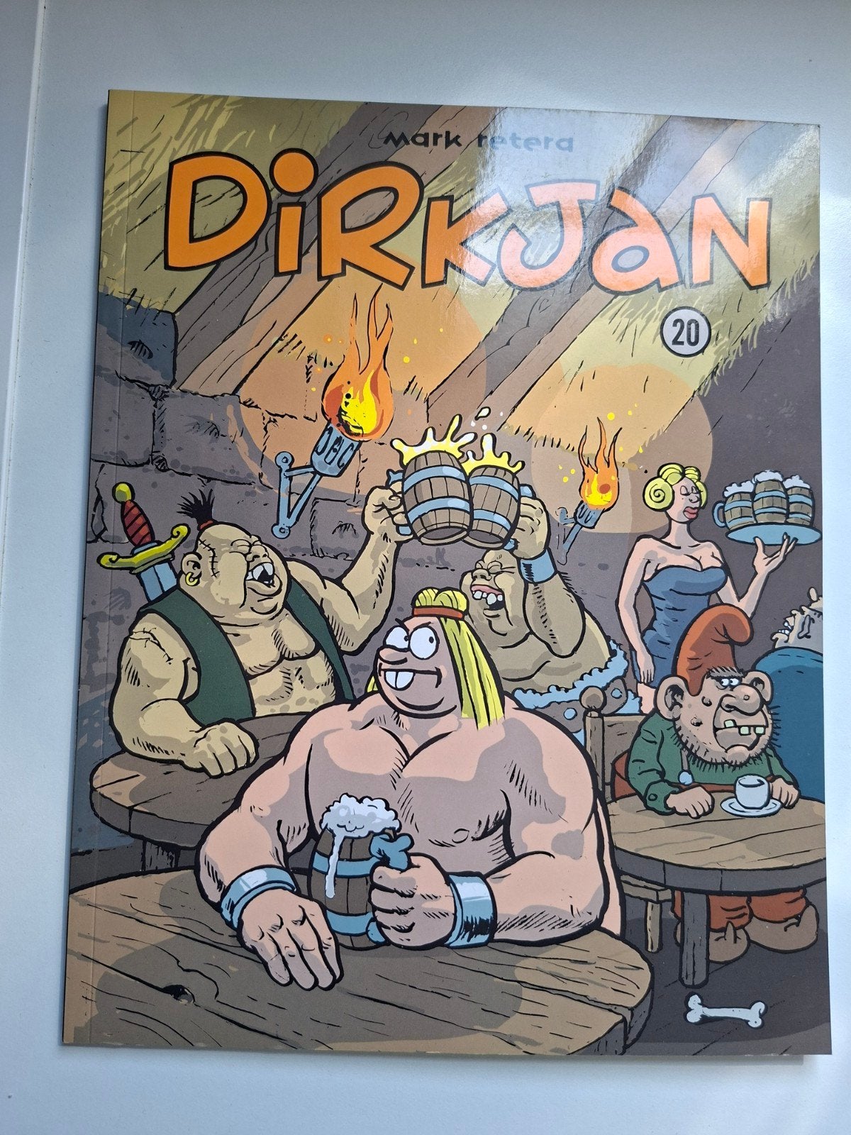 DirkJan 20 - Stripboek nieuw, Boeken, Stripboeken, Eén stripboek, Ophalen of Verzenden, Gelezen, Mark Retera
