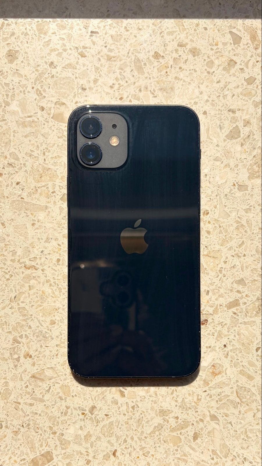 iPhone 12 Zwart 128GB - 97% batterijconditie, Ophalen, Zwart, IPhone 12, Zonder simlock