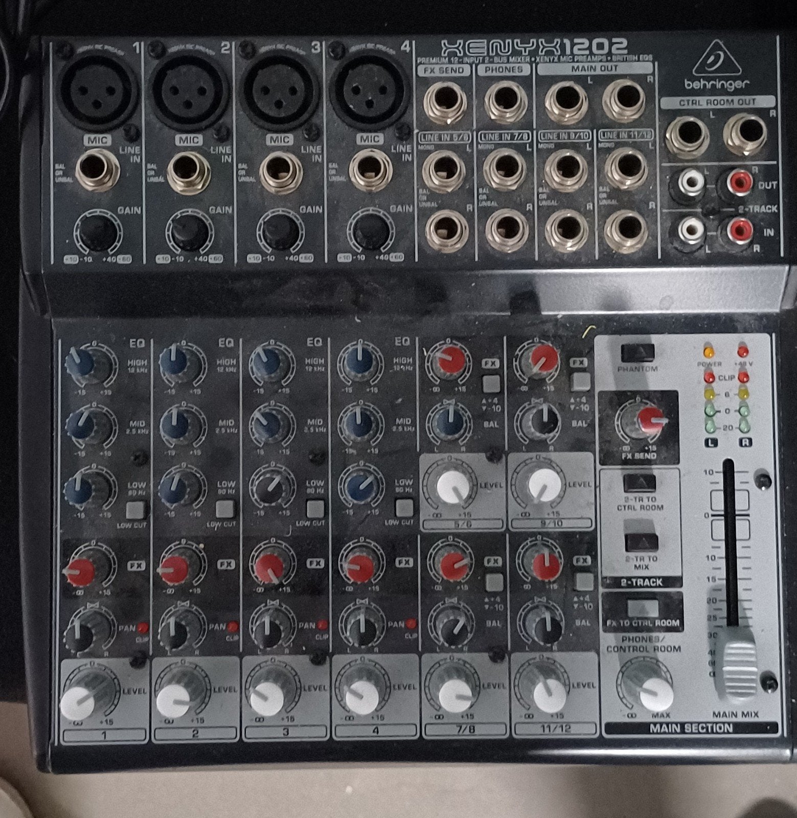 Behringer Xenyx 1202 mixer, Ophalen of Verzenden