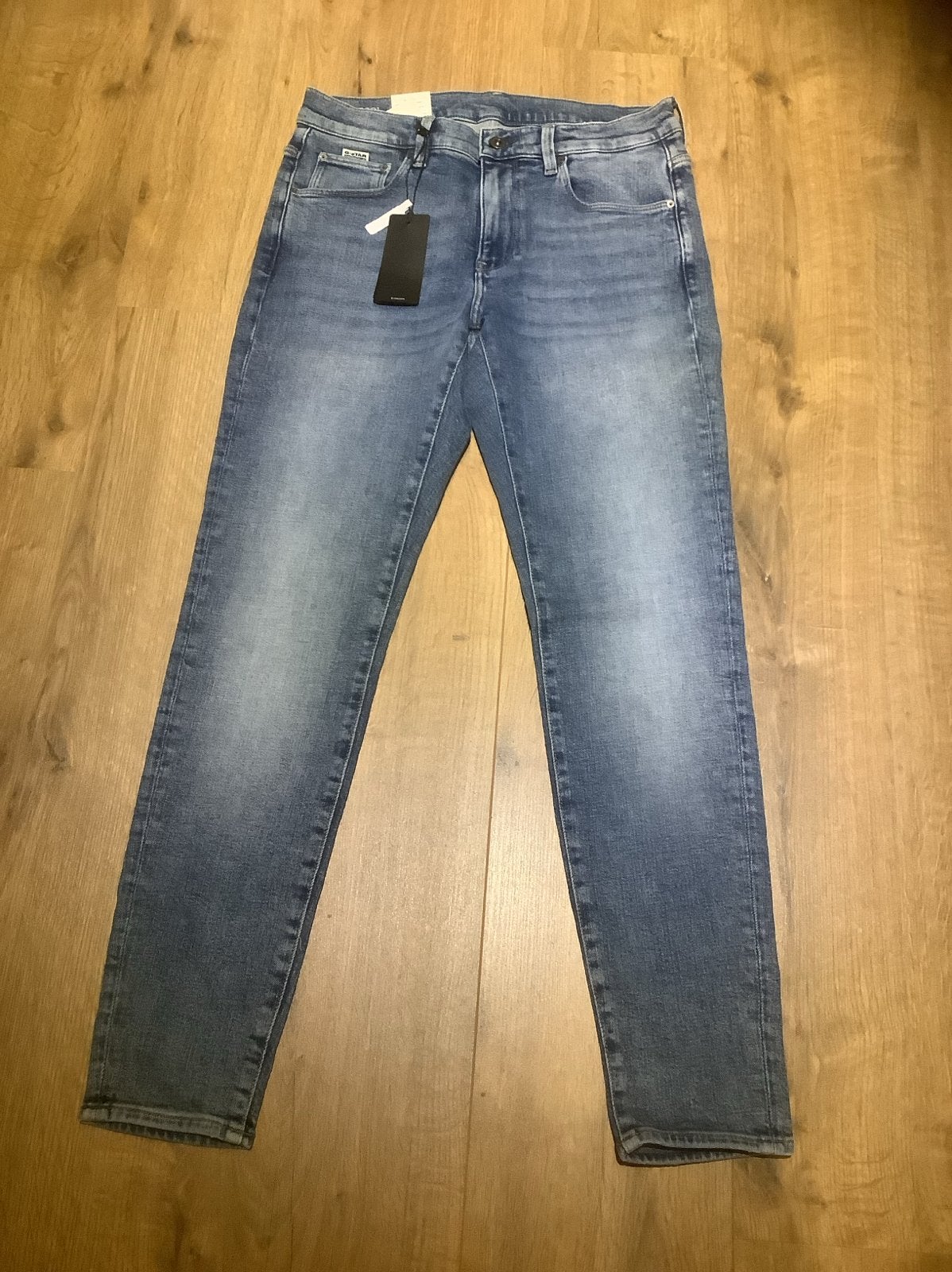 Nieuwe G-Star 3301 Mid Skinny Jeans - Maat W29L30, Ophalen of Verzenden, Nieuw, Blauw, W28 - W29 (confectie 36)
