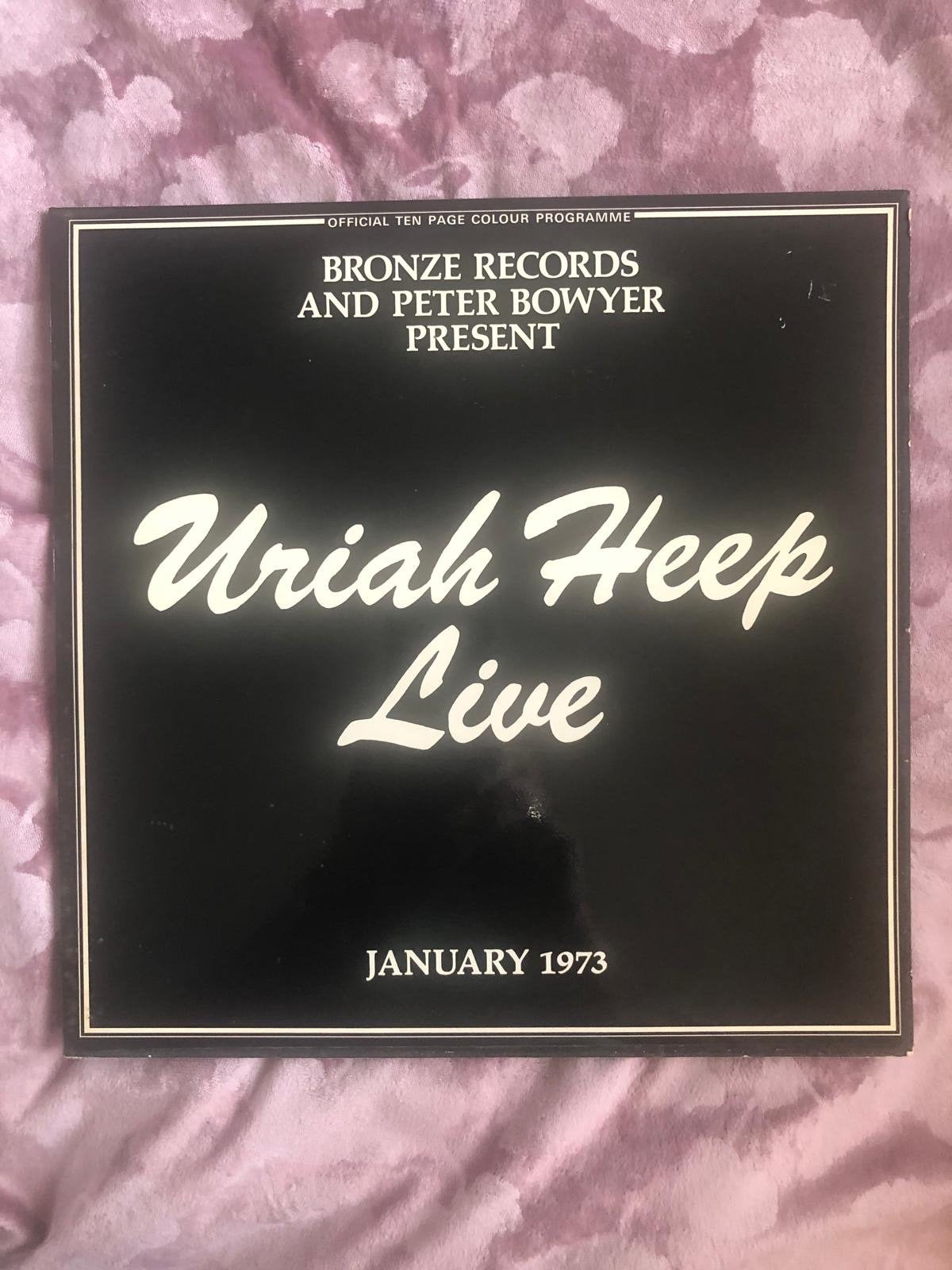 Uriah Heep Live - Originele LP uit 1973, Gebruikt, Hard Rock, Ophalen of Verzenden, 12 inch