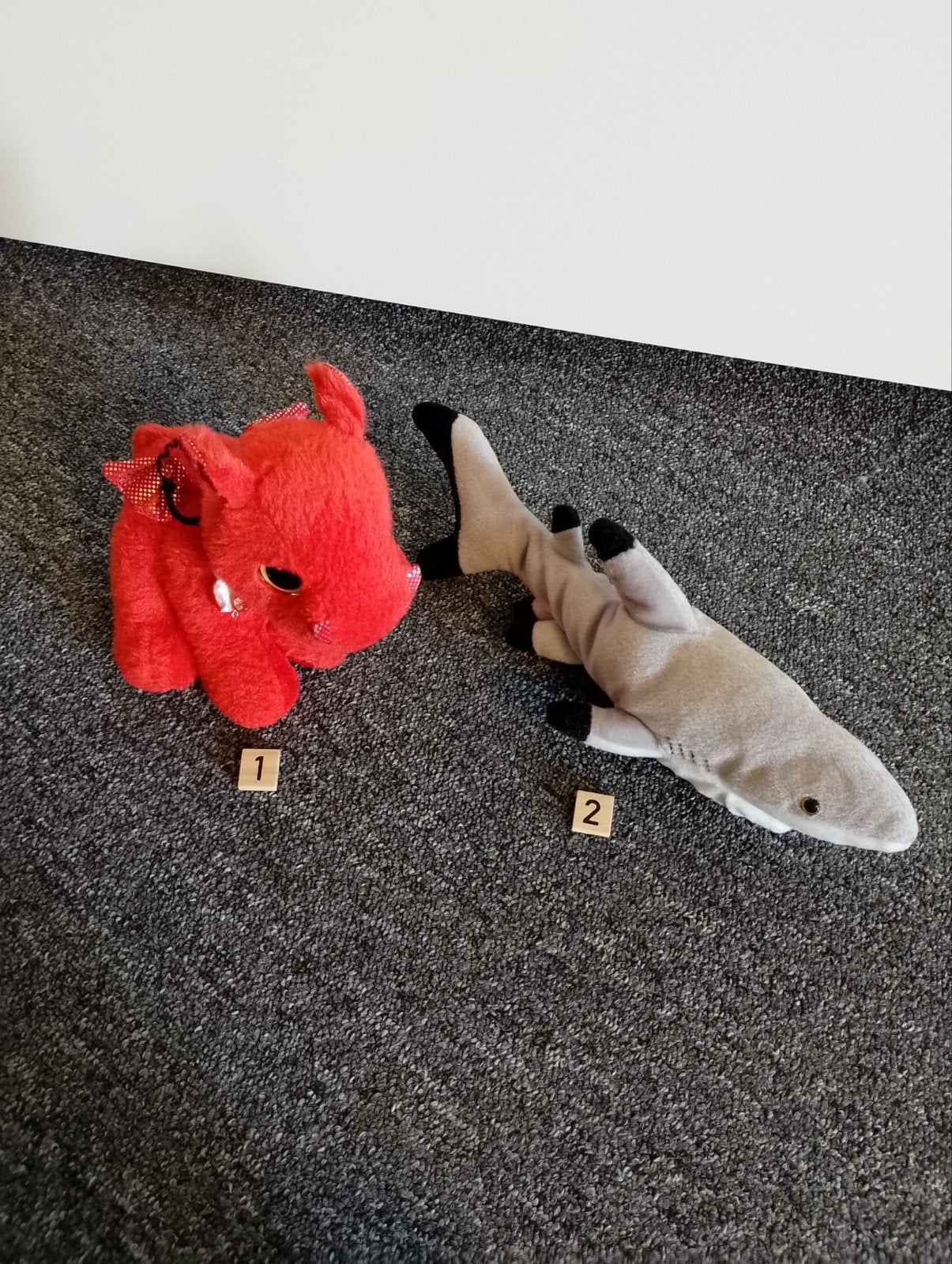 2 Knuffel / pluche dieren per stuk, Ophalen of Verzenden, Zo goed als nieuw, Overige typen