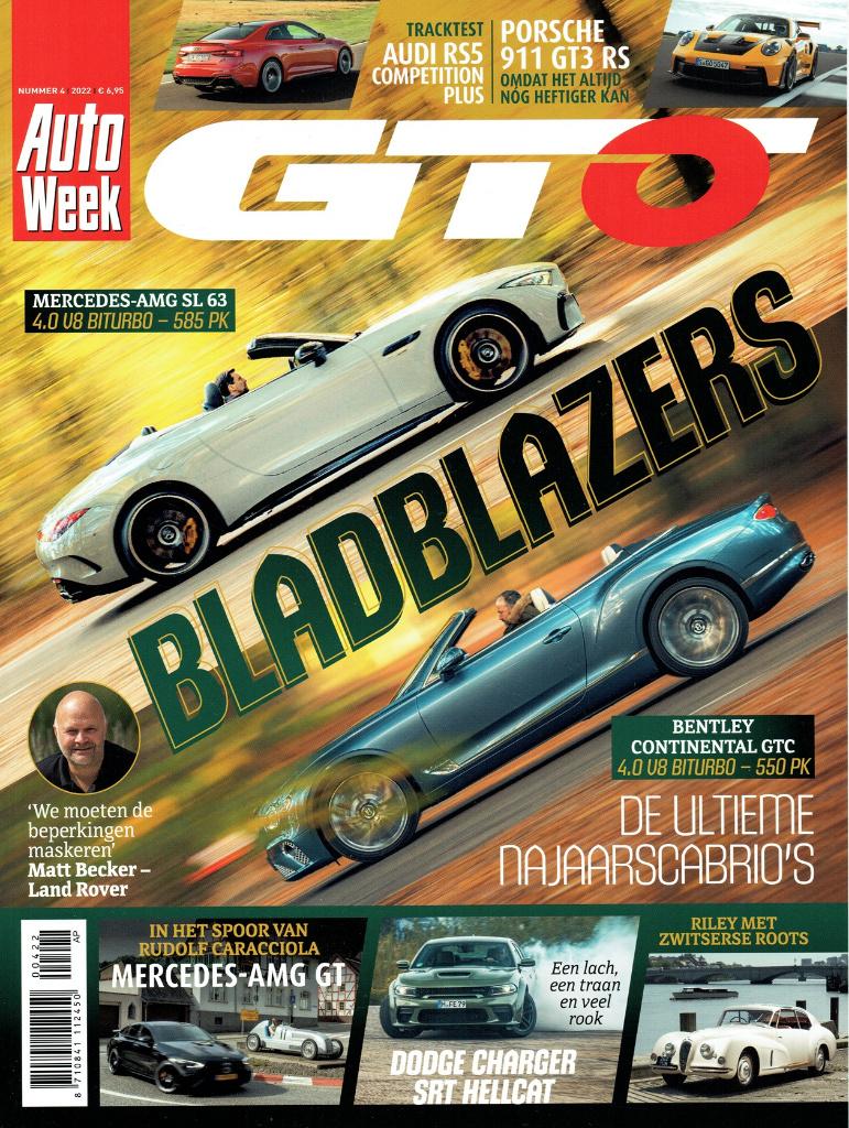 Autoweek GTO 2022 nr. 4 (o.a. Dodge Charger SRT Hellcat), Verzenden, Gelezen, Algemeen