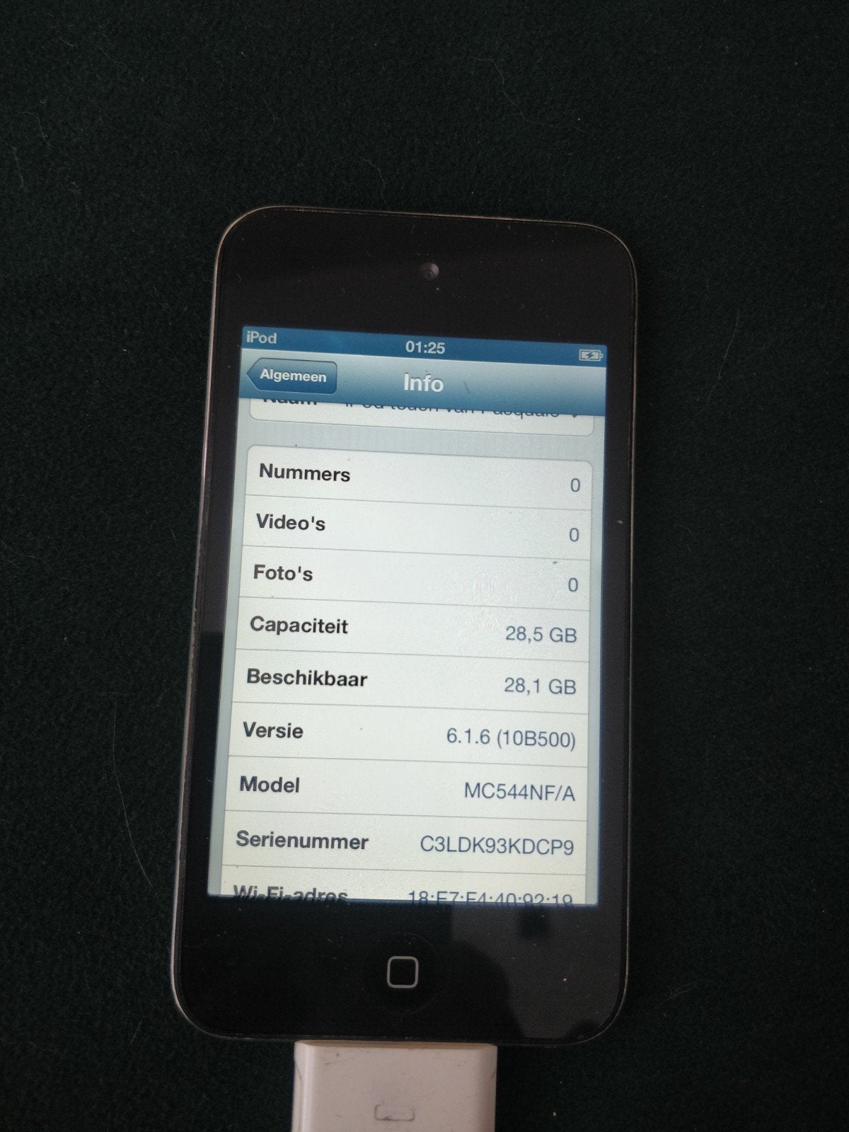 Apple iPod Touch 4e generatie 32GB Zwart, Ophalen of Verzenden