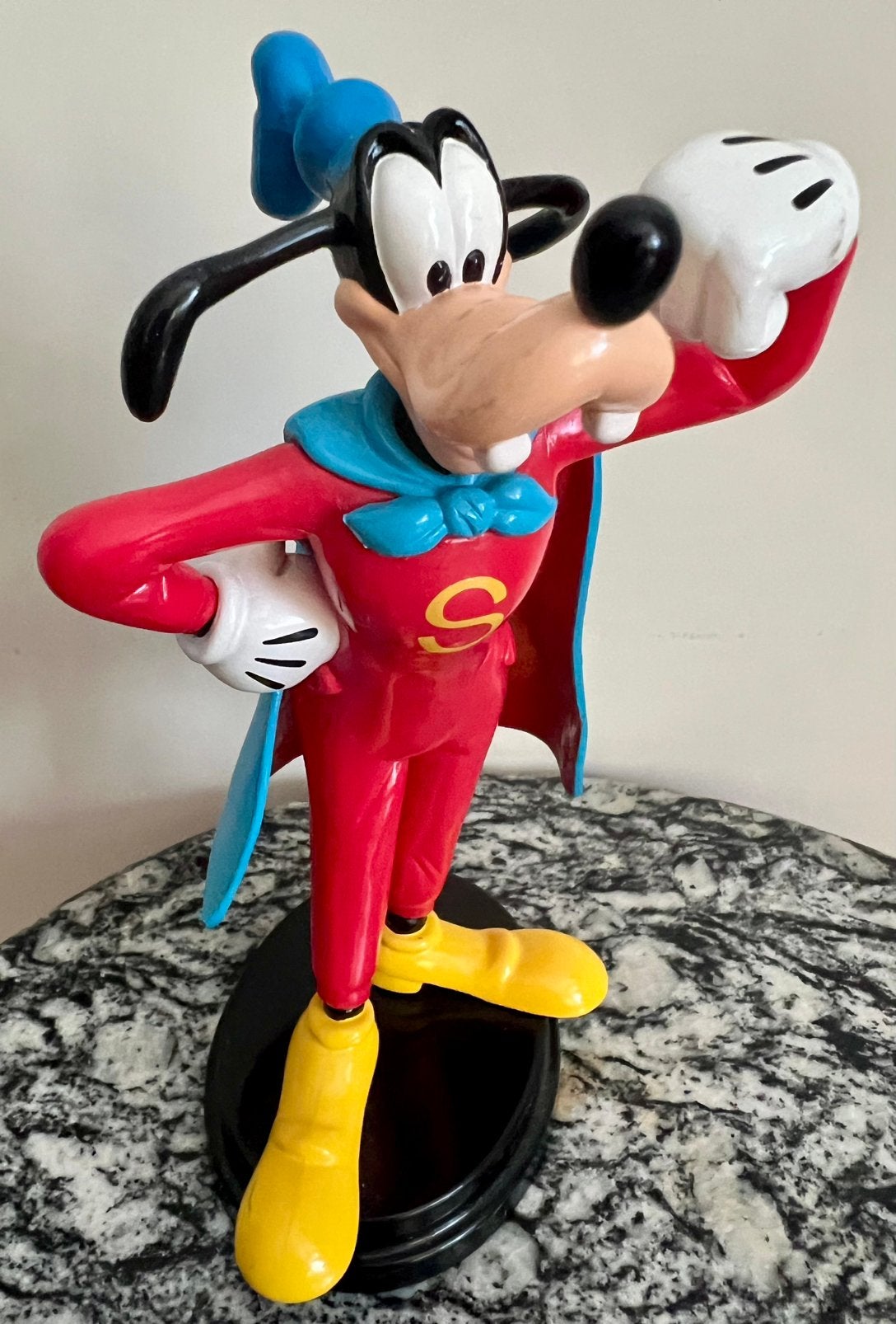 3D Beeldje – Super-Goofy (De Agostini), Ophalen, Goofy of Pluto, Zo goed als nieuw, Beeldje of Figuurtje