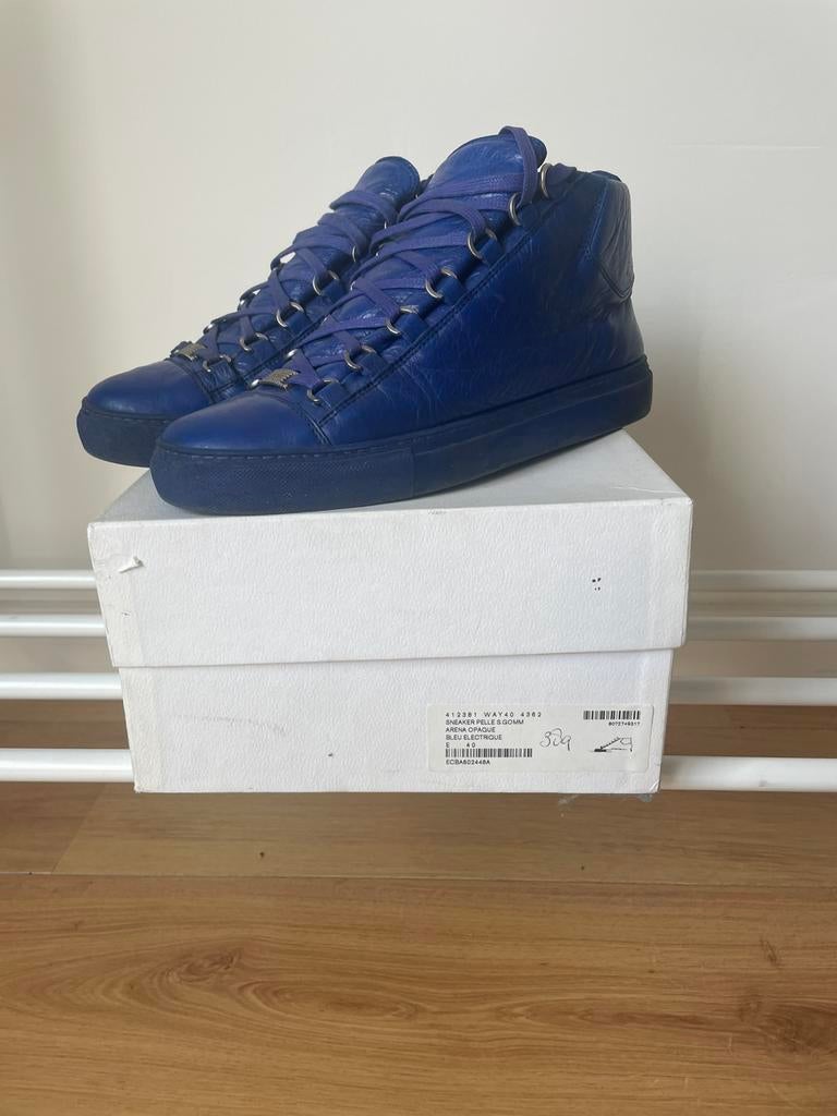 Balenciaga arena maat 40, Ophalen of Verzenden, Zo goed als nieuw, Zwart