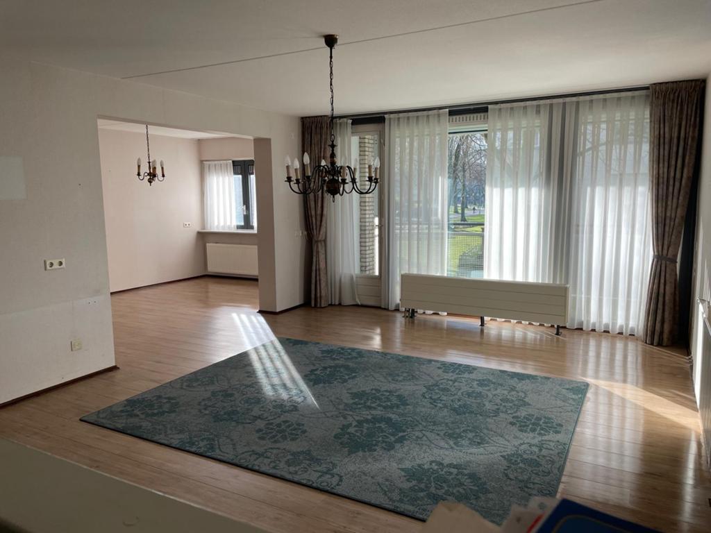 Blauw tapijt, Ophalen of Verzenden, Blauw, Rechthoekig, 200 cm of meer