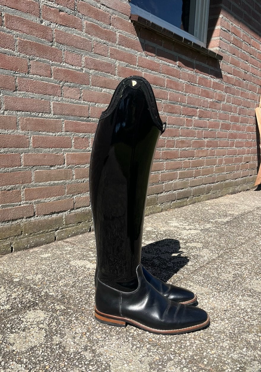 Petri sublime rijlaarzen lak, Dieren en Toebehoren, Paardrijkleding, Ophalen of Verzenden, Zo goed als nieuw, Dressuur, Schoeisel