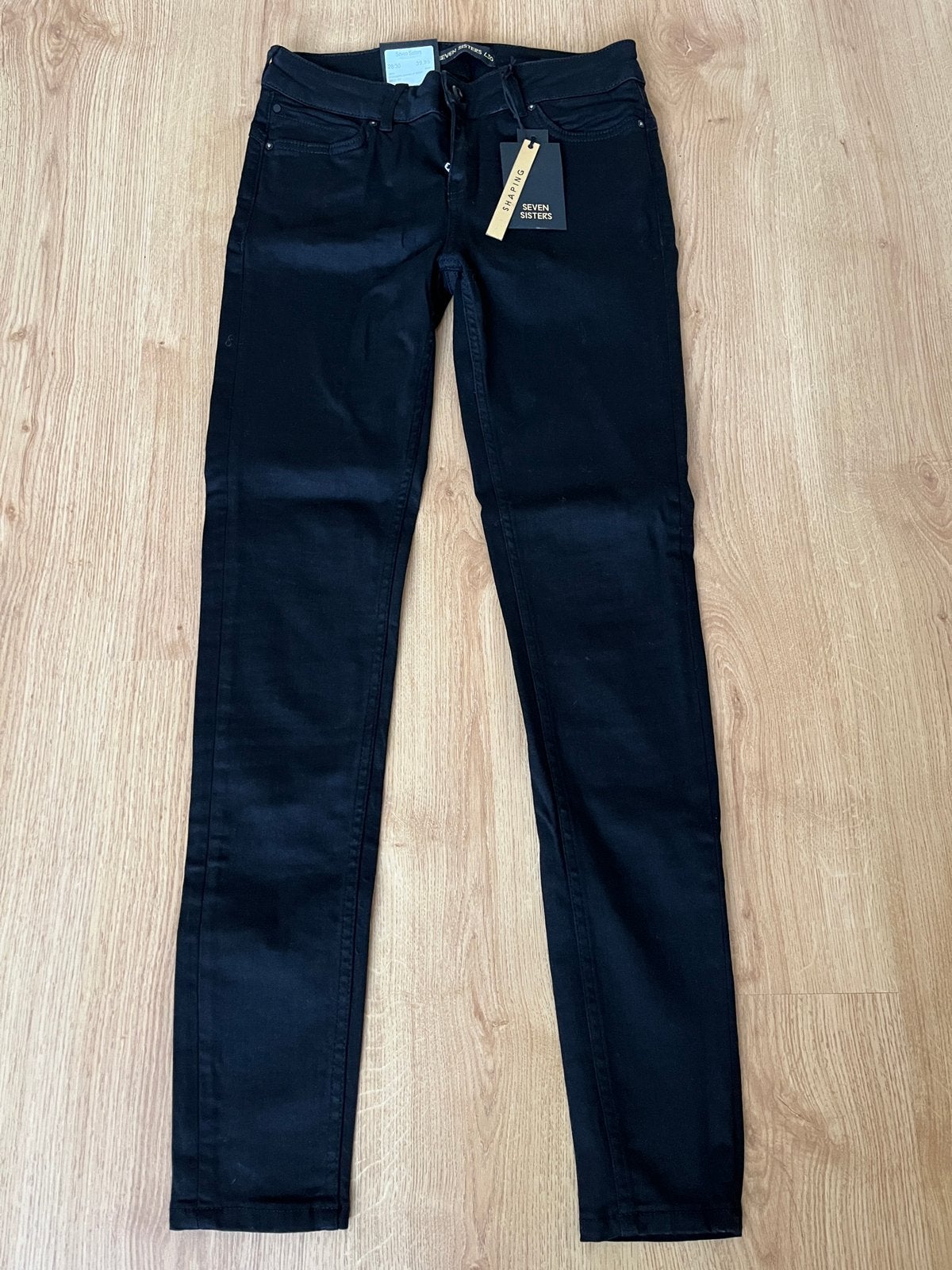 Zwarte Skinny Jeans W28/L30, Zwart, Nieuw, Ophalen of Verzenden, Maat 36 (S)